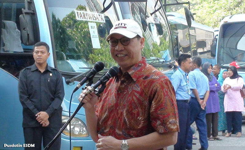 Pemudik Keluarga Besar Sektor ESDM Menjadi Duta Penghematan Energi